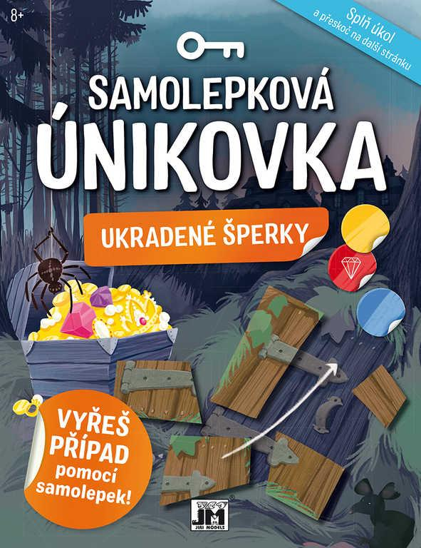 JIRI MODELS Samolepková únikovka: Ukradené šperky