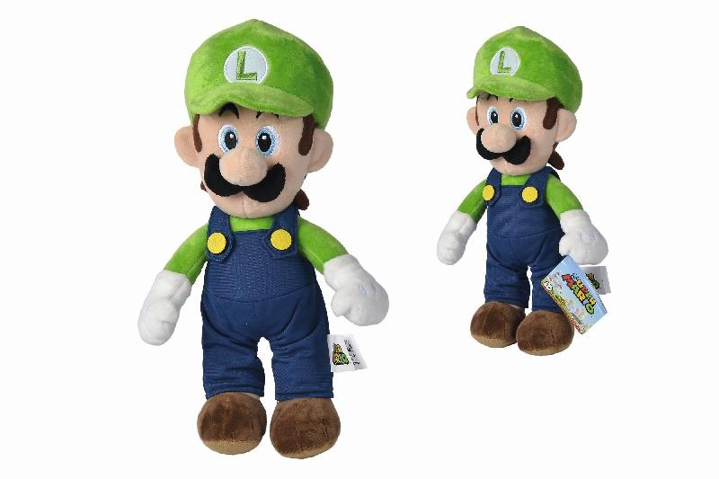 Plyšová figurka Super Mario Luigi 30 cm