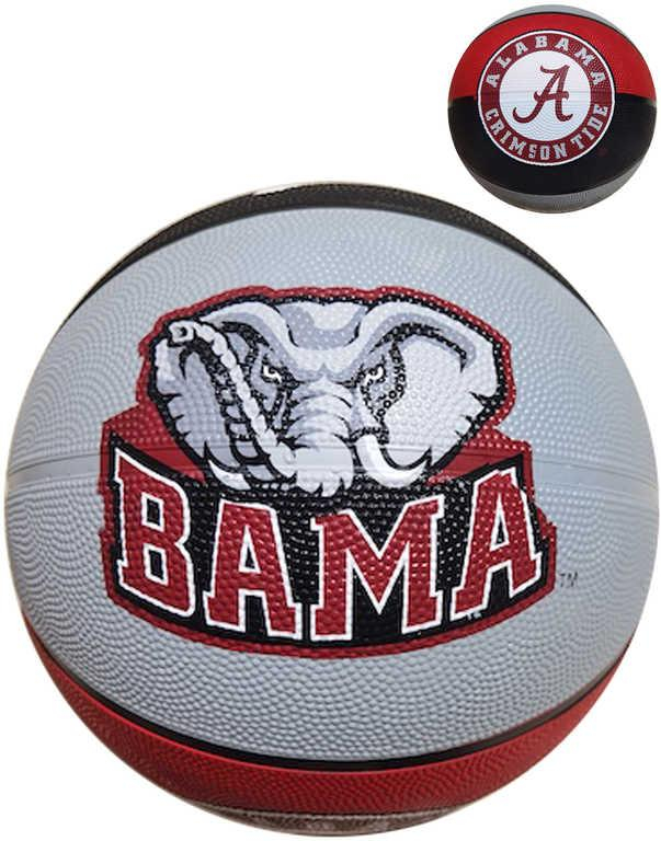 ACRA Míč basketbalový potištěný vel. 7 Alabama Crimson Tide balon