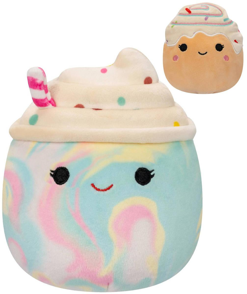 PLYŠ Squishmallows Frappé Kelen a rolka Rease 2v1 *PLYŠOVÉ HRAČKY*