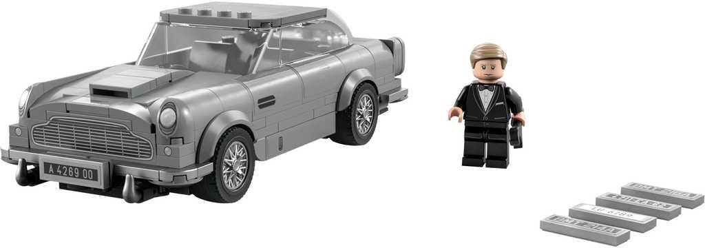 LEGO SPEED CHAMPIONS 007 Auto Aston Martin DB5 76911 STAVEBNICE