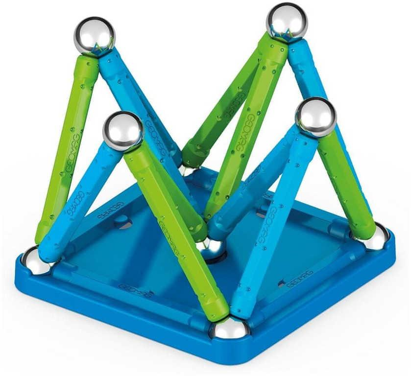 GEOMAG Classic modrá 25 dílků Eko magnetická STAVEBNICE