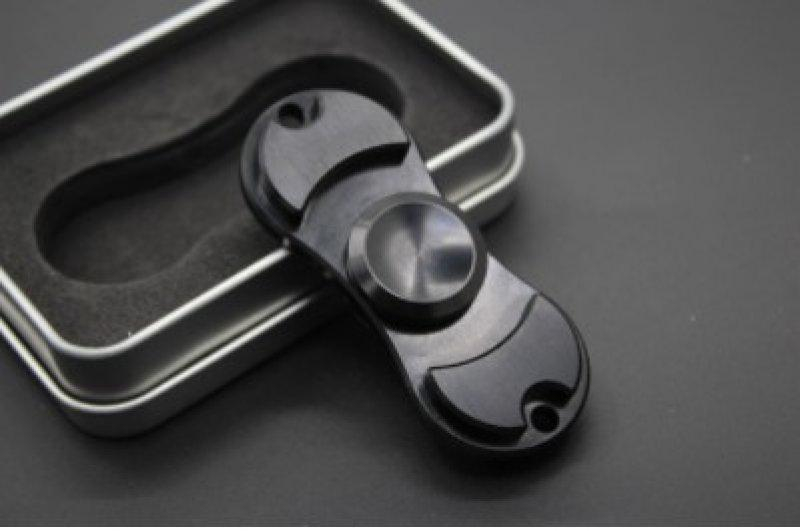 Fidget Spinner Metal DELUXE - Stříbrná