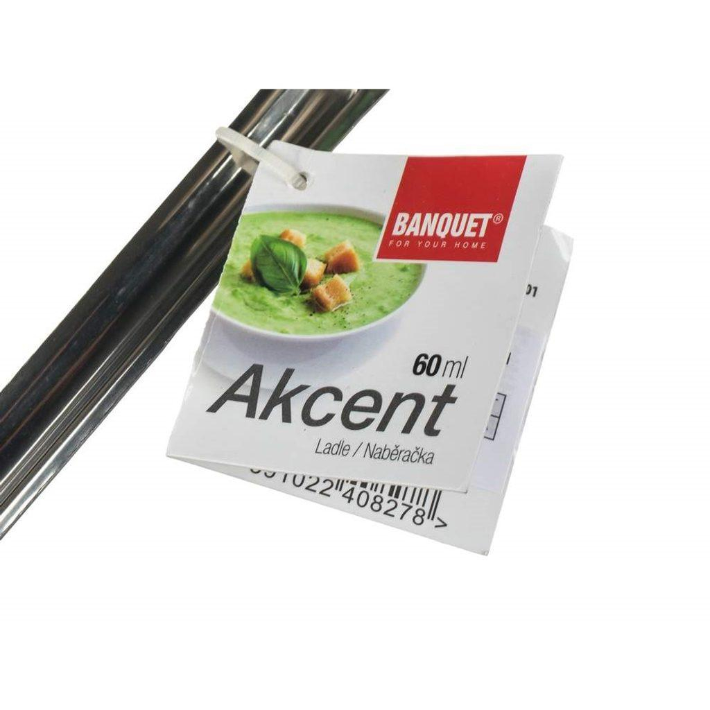 BANQUET Naběračka nerezová AKCENT 60 ml