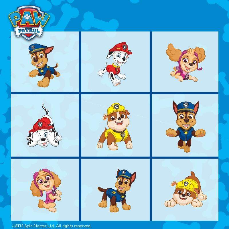 Hra PAW Patrol - Bingo s razítky