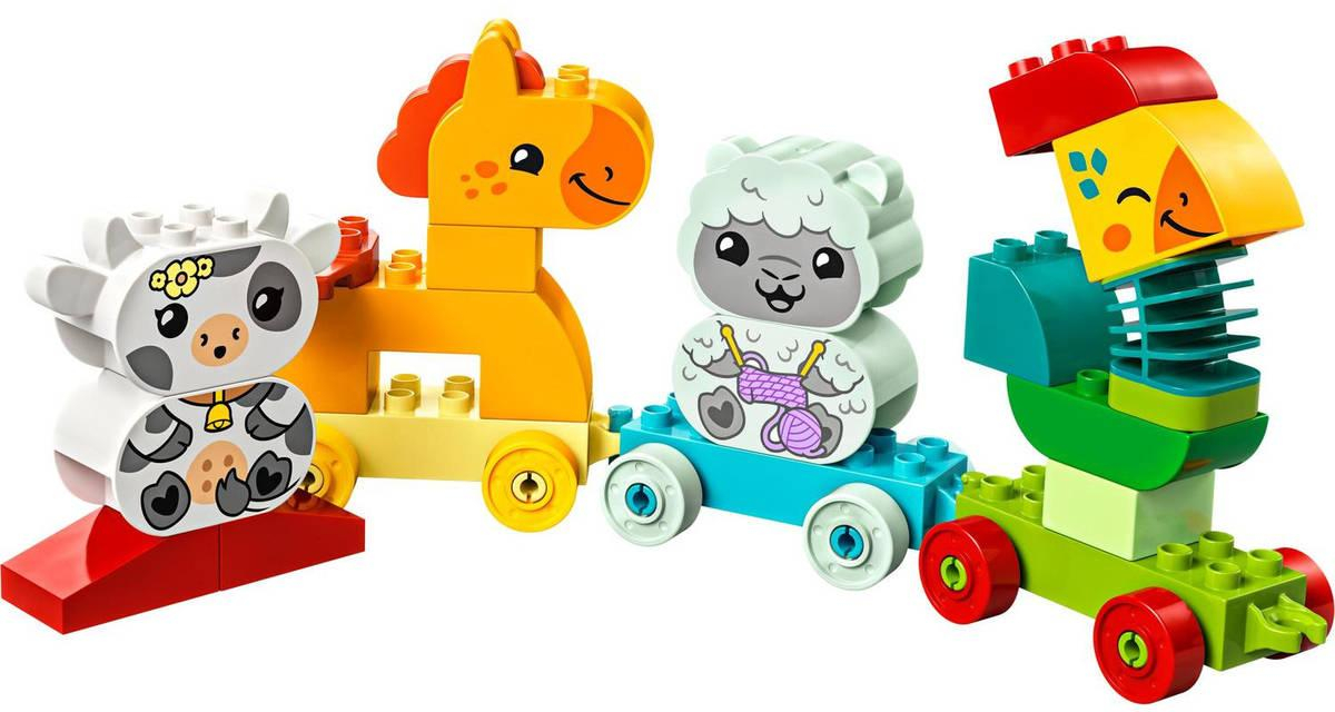 LEGO DUPLO Vláček se zvířátky 10412 STAVEBNICE