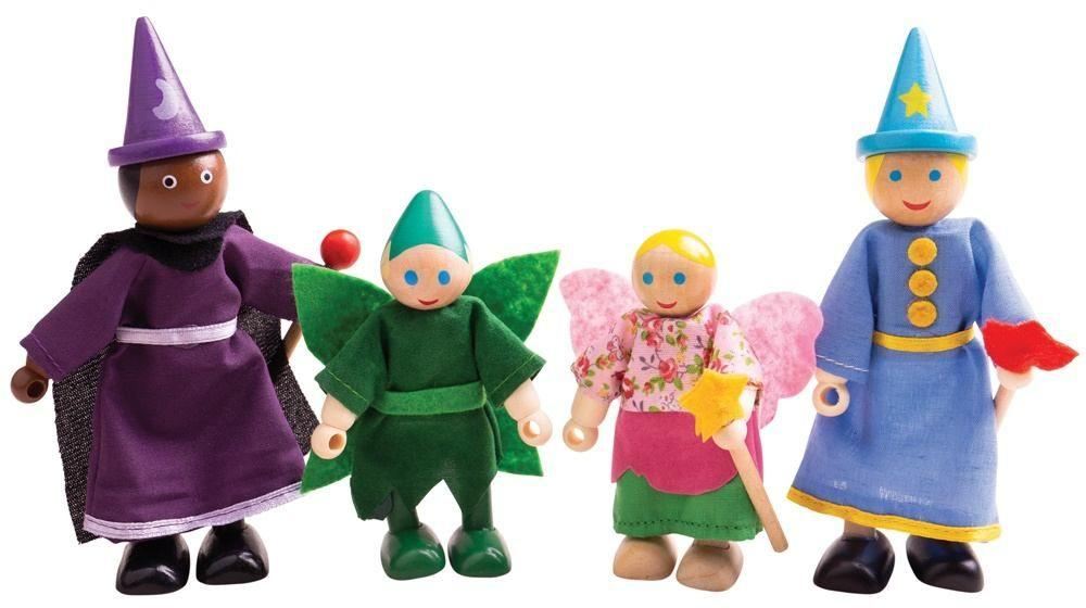 Bigjigs Toys Dřevěné postavičky Fantasy