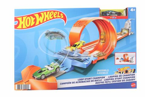 Hot Wheels Šampionát dráha - kaskadérská smyčka GTV13