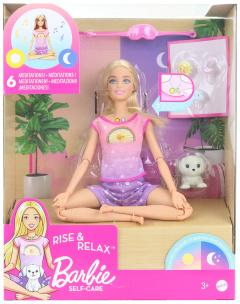 Barbie Panenka a meditace od rána do večera HHX64